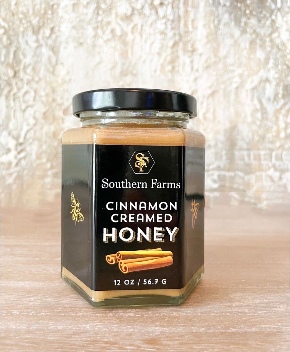 12 oz Cinnamon Creamed Honey